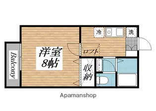 レインボーコート【2階】の間取り