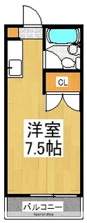 メイフラワー中野島【2階】の間取り