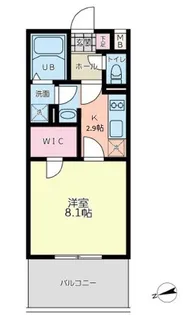 ソイフェリス横浜【302号室】の間取り