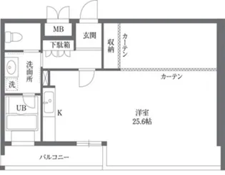 ライトウェル青戸【0903号室】の間取り