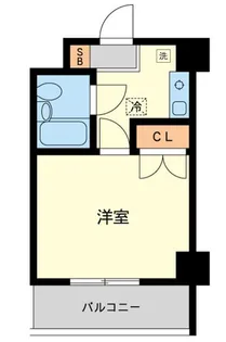 ファミーユビル【5階】の間取り