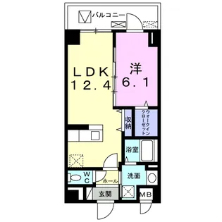天神台ヒルズ【2階】の間取り