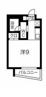 スパシエ大倉山【1階】の間取り