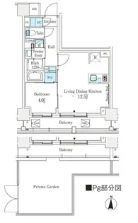 J.GRAN COURT 品川西大井EAST【1階】の間取り