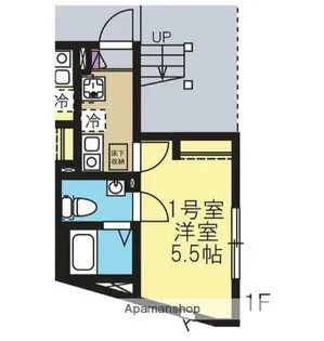 バルミジュール横浜三春台【1階】の間取り