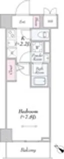 KDXレジデンス町田NORTH【3階】の間取り