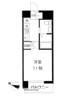 アース湘南台【3階】の間取り