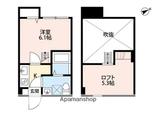 フェリーチェ戸塚【1階】の間取り