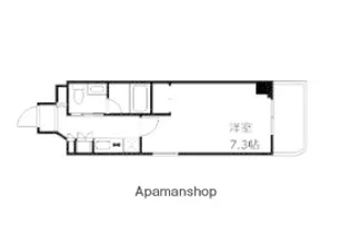 RISING PLACE石川町【4階】の間取り