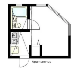 ピュアハウス山手弐番館【2階】の間取り