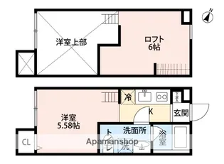 OVEST【1階】の間取り