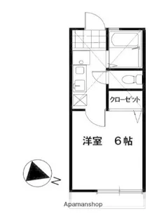 TARA天神【1階】の間取り