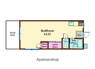 シーサイドハイム【1階】の間取り