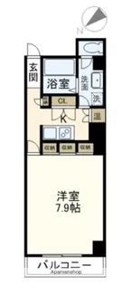 LEON−K【6階】の間取り