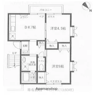 アーバン鵠沼【1階】の間取り
