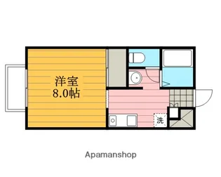 サンセール(辻堂新町)【1階】の間取り
