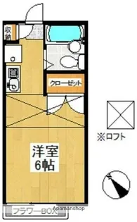 ピュア戸塚【2階】の間取り