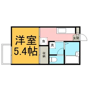 サンクレストせど【1階】の間取り