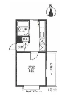 サンテラス湘南【2階】の間取り