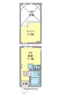 OHANA上星川【1階】の間取り