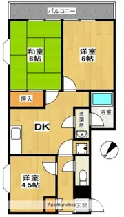 レジデンス加山【3階】の間取り