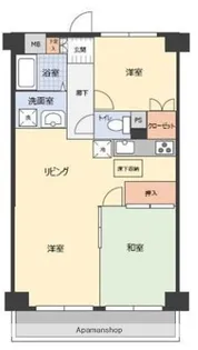 エンゼルハイム新杉田【1階】の間取り