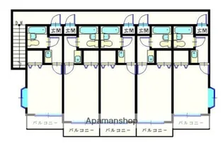 サンプラザ港南中央ⅡB棟【1階】の間取り