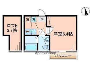 ヒルトップライン【2階】の間取り
