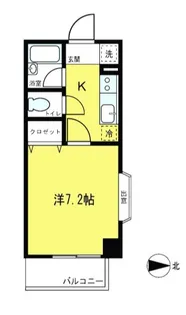 神奈川県藤沢市片瀬海岸2丁目【マンション】の間取り