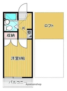 アスール【2階】の間取り