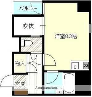 門倉第2湘南台ビル【4階】の間取り