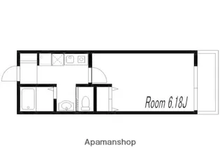 アルファベット大和東【2階】の間取り