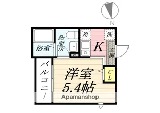 メルディア羽沢横浜国大【2階】の間取り