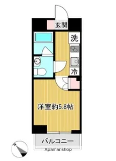 SHOKEN RESIDENCE横浜天王町【7階】の間取り