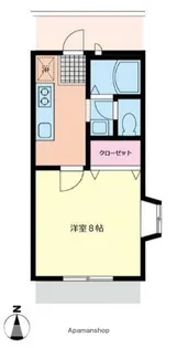 メゾンカワイ第7【2階】の間取り