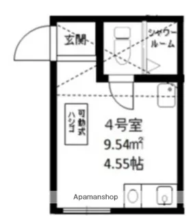 ポンデロッサ綱島西【1階】の間取り