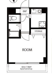 HSK2ND【5階】の間取り