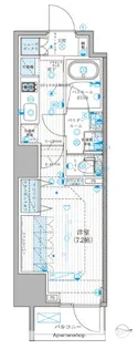 リテラス蒲田【4階】の間取り