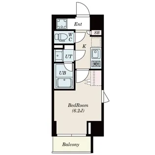SーFORT鶴見中央【5階】の間取り