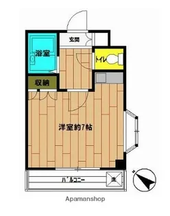 福富ビル【2階】の間取り