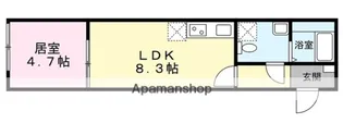 パークシードあざみ野【3階】の間取り