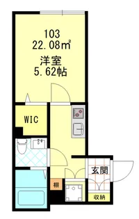 グランステージ横濱吉野町【1階】の間取り