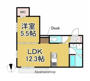LAULEA湘南茅ヶ崎【2階】の間取り