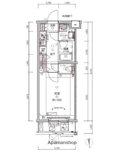 ARCOBALENO UMEYASHIKI【4階】の間取り