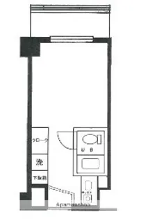 ルクレ青葉台【2階】の間取り