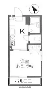 ヒルトップ妙蓮寺【2階】の間取り