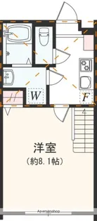 アザーレ・ディオン相模大野【1階】の間取り