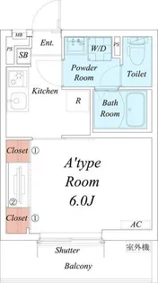 リブリ・弘明寺【3階】の間取り