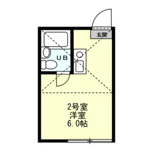 パンシオン読売ランド前A棟【1階】の間取り