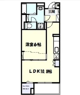 ブリッサ港南【1階】の間取り